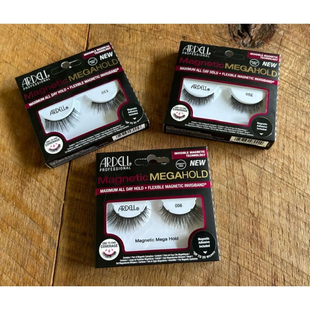 Ardell Professional Faux Lashes - Magnetic Megahold - 3 sets - NIB